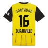 Maglia ufficiale Borussia Dortmund Duranville 16 Casa 2024-25 per Uomo